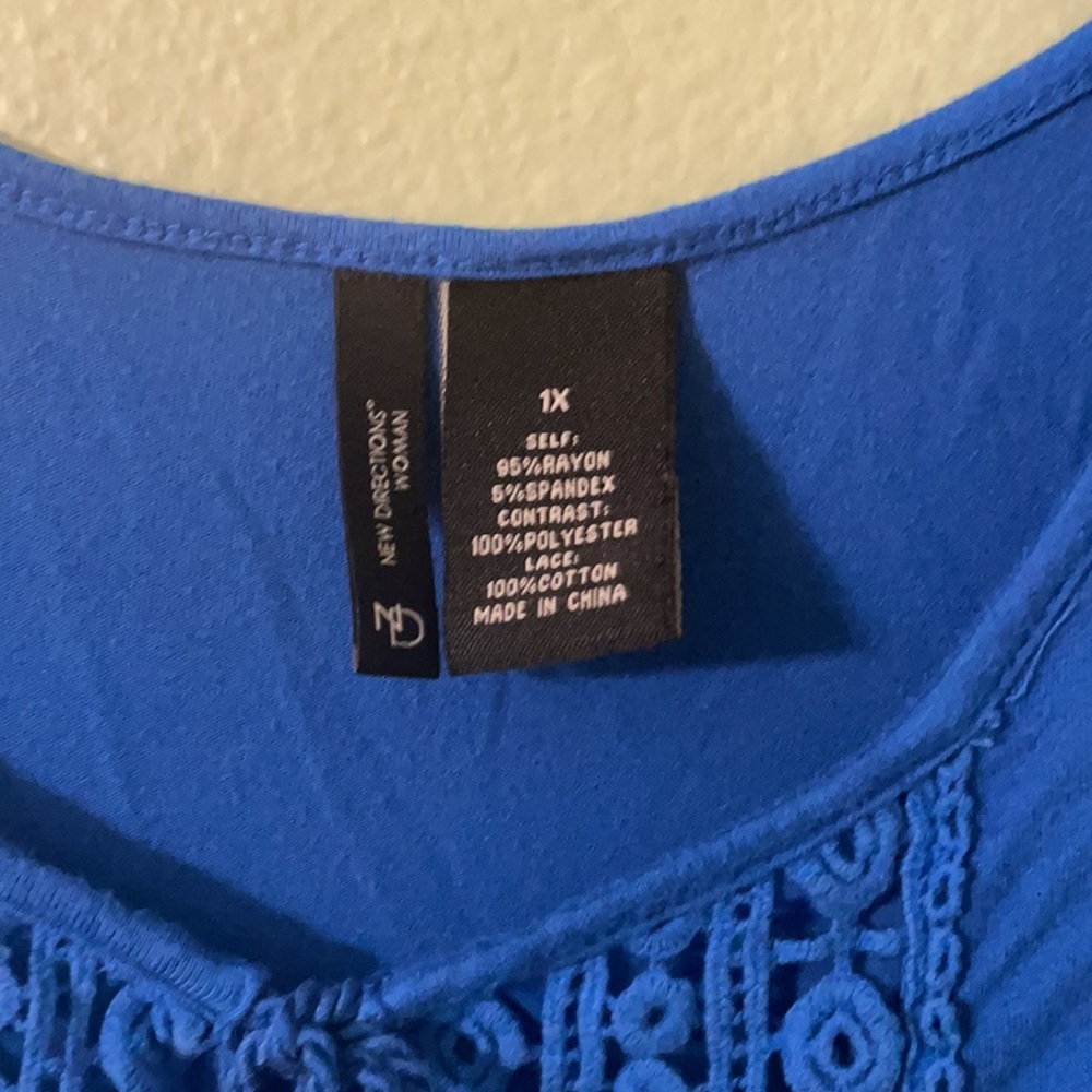 New Direction Embellished Tank Tank - Picture 2 of 3